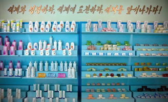 特写∣神秘的朝鲜化妆品市场